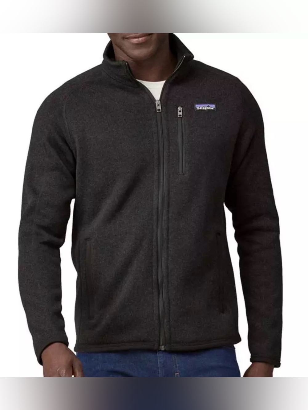 Patagonia Men's Better Sweater Fleece Jacket Black Size XXL